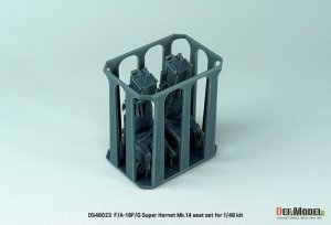 画像2: DEF.MODEL[DS48023]1/48 現用 アメリカ海軍 F/A-18Fスーパーホーネット/EA-18Gグラウラー Mk.14射出座席(2個入 モンモデル/ハセガワなど用) (2)