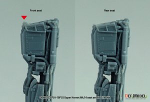 画像4: DEF.MODEL[DS48023]1/48 現用 アメリカ海軍 F/A-18Fスーパーホーネット/EA-18Gグラウラー Mk.14射出座席(2個入 モンモデル/ハセガワなど用) (4)
