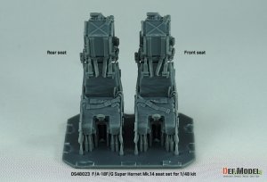 画像5: DEF.MODEL[DS48023]1/48 現用 アメリカ海軍 F/A-18Fスーパーホーネット/EA-18Gグラウラー Mk.14射出座席(2個入 モンモデル/ハセガワなど用) (5)