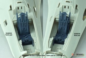 画像10: DEF.MODEL[DS48028]1/48 現用 アメリカ空軍 F-16ファイティングファルコン用ACES-II射出座席 布張りタイプ(各社用) (10)