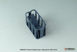 画像2: DEF.MODEL[DS48029]1/48 現用 アメリカ空軍 F-16ファイティングファルコン用ACES-II射出座席 ウール張りタイプ(各社用) (2)