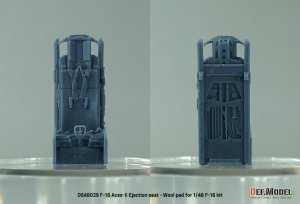画像3: DEF.MODEL[DS48029]1/48 現用 アメリカ空軍 F-16ファイティングファルコン用ACES-II射出座席 ウール張りタイプ(各社用) (3)