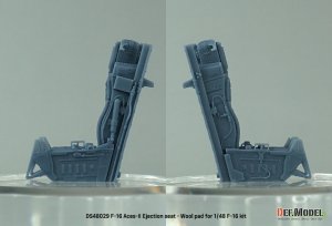 画像4: DEF.MODEL[DS48029]1/48 現用 アメリカ空軍 F-16ファイティングファルコン用ACES-II射出座席 ウール張りタイプ(各社用) (4)