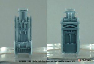 画像4: DEF.MODEL[DS72004]1/72 現用 アメリカ空軍/韓国空軍 F-15Eストライクイーグル/F-15Kスラムイーグル ACES-II射出座席セット 布張りタイプ(アカデミー用) (4)