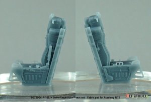 画像5: DEF.MODEL[DS72004]1/72 現用 アメリカ空軍/韓国空軍 F-15Eストライクイーグル/F-15Kスラムイーグル ACES-II射出座席セット 布張りタイプ(アカデミー用) (5)
