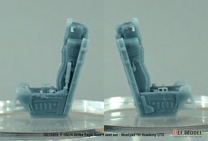 画像5: DEF.MODEL[DS72005]1/72 現用 アメリカ空軍/韓国空軍 F-15Eストライクイーグル/F-15Kスラムイーグル ACES-II射出座席セット ウール張りタイプ(アカデミー用) (5)