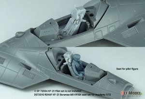 画像11: DEF.MODEL[DS72010]1/72 現用 韓国空軍 KF-21ボラメ用MB KR18A射出座席セット(アカデミー用 2個入) (11)
