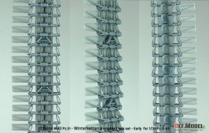 画像6: DEF.MODEL[DT35004]1/35 WWII ドイツ WWII Pz.III/IV 40cm 可動履帯セット 冬季用ヴィンターケッテ(Pz.III用) (6)