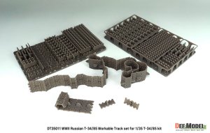画像3: DEF.MODEL[DT35011]1/35 WWII 露/ソ T-34/85戦車 連結可動履帯(汎用) (3)