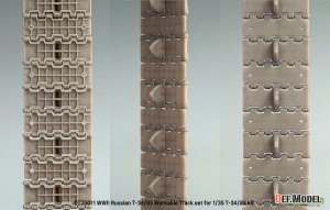 画像9: DEF.MODEL[DT35011]1/35 WWII 露/ソ T-34/85戦車 連結可動履帯(汎用) (9)