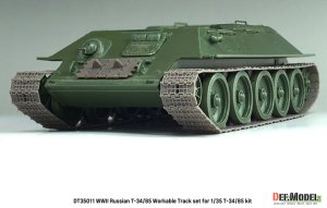 画像10: DEF.MODEL[DT35011]1/35 WWII 露/ソ T-34/85戦車 連結可動履帯(汎用) (10)