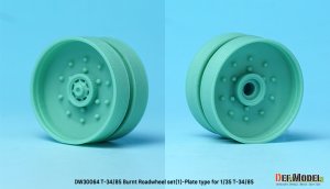 画像5: DEF.MODEL[DW30064]1/35 WWII ソビエト焼け落ちたT-34/85用転輪セットプレート型 片側5個入(各社T-34/85用) (5)