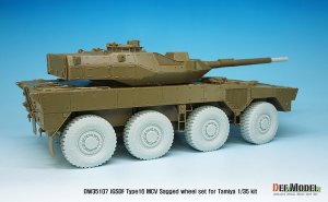 画像10: DEF.MODEL[DW35107]1/35 陸上自衛隊 16式機動戦闘車 自重変形タイヤ(タミヤ用) (10)