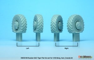 画像9: DEF.MODEL[DW35139]1/35 現用 ロシアGAZタイガー高機動装甲車用タイヤパンクセット(モンモデル/イグザクト/ズべズダ用） (9)