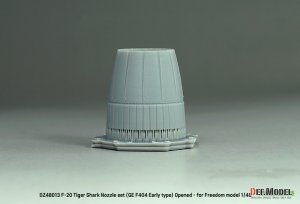 画像3: DEF.MODEL[DZ48013]1/48 現用 アメリカ F-20タイガーシャーク用GE F404初期型ノズルセット 開状態(フリーダムモデルキット用) (3)