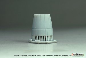 画像3: DEF.MODEL[DZ72013]1/72 現用 アメリカ F-20タイガーシャーク用GE F404初期型ノズルセット 開状態(ハセガワ用) (3)