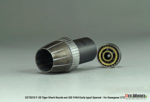画像6: DEF.MODEL[DZ72013]1/72 現用 アメリカ F-20タイガーシャーク用GE F404初期型ノズルセット 開状態(ハセガワ用) (6)