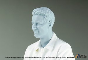 画像6: DEF.MODEL[JD12002]1/12 カワサキGPZ900R/Ninja H2 CARBON用ナンバープレートセットスペアヘッド付 ムービーコレクション No.10「トップガン2022」(タミヤ/アオシマ用) (6)