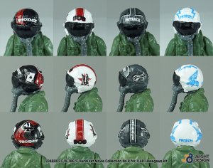 画像6: DEF.MODEL[JD48002]1/48 現用 アメリカ海軍艦上戦闘機F/A-18デカールセット ムービーコレクションNo.8「トップガン」2022(ハセガワ用) (6)