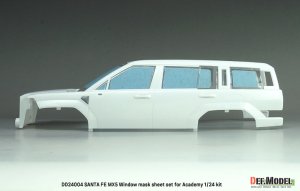 画像6: DEF.MODEL[DD24004]1/24 現用 ヒョンデ サンタフェMX5用ウインドウマスクシート/ロゴメタルステッカーセット(アカデミー用) (6)