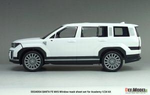 画像10: DEF.MODEL[DD24004]1/24 現用 ヒョンデ サンタフェMX5用ウインドウマスクシート/ロゴメタルステッカーセット(アカデミー用) (10)