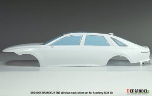 画像5: DEF.MODEL[DD24005]1/24 現用 韓国 ヒョンデ・グレンジャーGN7 ウインドウマスクシートセット(アカデミー用) (5)