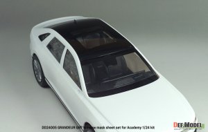 画像11: DEF.MODEL[DD24005]1/24 現用 韓国 ヒョンデ・グレンジャーGN7 ウインドウマスクシートセット(アカデミー用) (11)