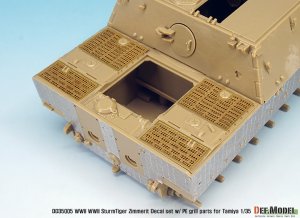 画像2: DEF.MODEL[DD35005]1/35 WWII独 38cm突撃臼砲 ストームタイガー ツィンメリットデカール 1 (タミヤ用) (2)