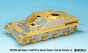 画像6: DEF.MODEL[DD35011]1/35 WWII独 IV号突撃砲初期型 ツィンメリットデカール(アカデミー用) (6)