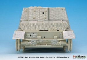 画像9: DEF.MODEL[DD35012]1/35 WWII 独 IV号突撃戦車ブルムベア用ツィンメリットコーティングデカールセット(タミヤ用) (9)