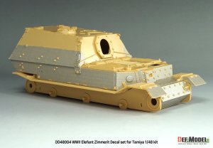 画像6: DEF.MODEL[DD48004]1/48 WWII ドイツ Sd.Kfz.184エレファント重駆逐戦車用 ツィンメリット・コーティング デカールセット(タミヤ用) (6)
