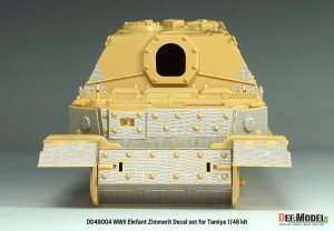 画像9: DEF.MODEL[DD48004]1/48 WWII ドイツ Sd.Kfz.184エレファント重駆逐戦車用 ツィンメリット・コーティング デカールセット(タミヤ用) (9)