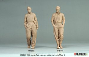 画像3: DEF.MODEL[DF35037]1/35 WWII ドイツ 休息中のタイガーI戦車兵セット(2体入) (3)