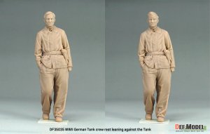 画像4: DEF.MODEL[DF35037]1/35 WWII ドイツ 休息中のタイガーI戦車兵セット(2体入) (4)