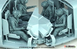 画像9: DEF.MODEL[DF35038]1/35 現用 アメリカ海兵隊 UH-1Yヴェノム パイロットセット(2体入 アカデミー用) (9)