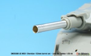 画像3: DEF.MODEL[DM35088]1/35 現用米 M551シェリダン152mm砲身セットベトナム戦後期仕様(タミヤ用) (3)