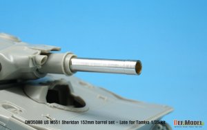 画像4: DEF.MODEL[DM35088]1/35 現用米 M551シェリダン152mm砲身セットベトナム戦後期仕様(タミヤ用) (4)