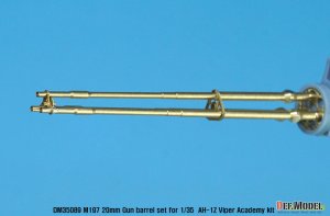 画像7: DEF.MODEL[DM35089]1/35 現用 米海兵隊 USMC M197 20mmバルカン砲 銃身セット(アカデミー 1/35 AH-1Zバイパー用) (7)
