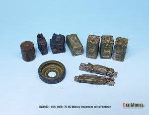 画像9: DEF.MODEL[DM35091]1/35 ベトナム戦争 米 アメリカ軍用車載装備セット1960〜70年代(1/35軍用車対応) (9)