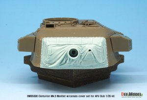 画像3: DEF.MODEL[DM35096]1/35 現用 英 センチュリオンMk.3戦車用防盾キャンバスカバーセット(AFVクラブ用) (3)