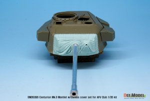 画像8: DEF.MODEL[DM35096]1/35 現用 英 センチュリオンMk.3戦車用防盾キャンバスカバーセット(AFVクラブ用) (8)