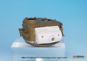 画像6: DEF.MODEL[DM35110]1/35 朝鮮戦争 米陸軍M26パーシング用キャンバスカバー付防盾セット初期型(タミヤ用) (6)