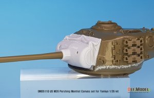 画像7: DEF.MODEL[DM35110]1/35 朝鮮戦争 米陸軍M26パーシング用キャンバスカバー付防盾セット初期型(タミヤ用) (7)