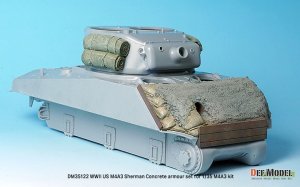画像7: DEF.MODEL[DM35122]1/35 WWII アメリカ陸軍M4A2/A3シャーマン戦車用コンクリフロントアーマーセット(各社M4A2/A3用） (7)