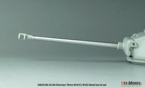 画像9: DEF.MODEL[DM35136]1/35 WWII アメリカ M4シャーマン76(W) 76mm M1A1C/M1A2砲 金属砲身(各社用) (9)