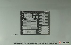 画像5: DEF.MODEL[DM35139]1/35 現用 FJ43小型四輪駆動車用 フロントグリルセット＃1 初期型(AKインタラクティブ用) (5)