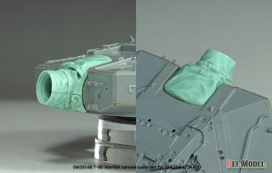 画像6: DEF.MODEL[DM35148]1/35 現用 露/ソ T-90主力戦車 防盾キャンバスカバーセット(ズベズダ用) (6)