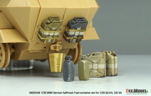 画像10: DEF.MODEL[DM35149]1/35 WWII ドイツ Sd.Kfz.251 Ausf.C/D装甲ハーフトラック 燃料コンテナセット(アカデミー/ドラゴン/AFVクラブ用) (10)