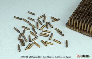 画像6: DEF.MODEL[DM35153]1/35 現用 露/ソ 30mm 2A42/2A72機関砲 空薬莢/クリップセット (6)