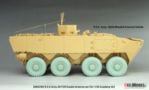 画像10: DEF.MODEL[DM35160]1/35 現用 韓国 AS1729車載アンテナ ダブルセット(アカデミーK2/K21/K808/K1A2など用) (10)
